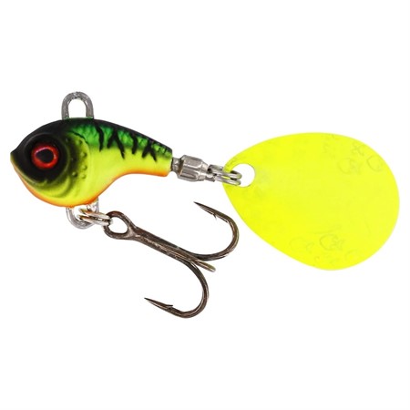 DropBite Tungsten Spin Tail Jig 1,6cm 7g Firetiger