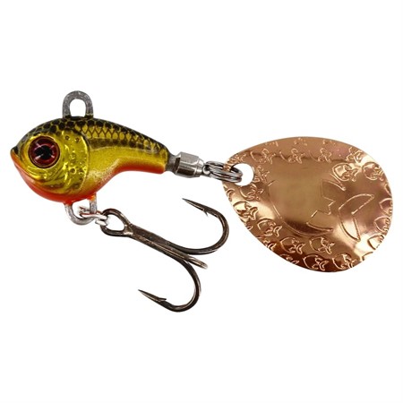 DropBite Tungsten Spin Tail Jig 2cm 13g Gold Rush