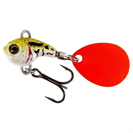 DropBite Tungsten Spin Tail Jig 1,6cm 7g Pearl Stickleback