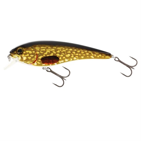 RawBite Crankbait 17cm 100g Low Floating Natural Pike