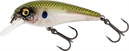 BullyBite Crankbait 6cm 9g Floating Green Ghost