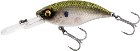 BuzzBite Crankbait 5cm 6g Suspending Green Ghost