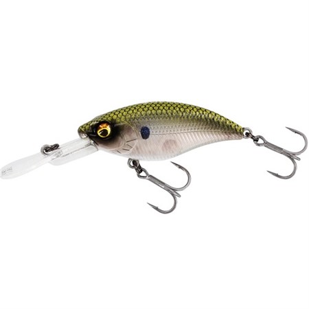 BuzzBite Crankbait 5cm 6g Suspending Green Ghost