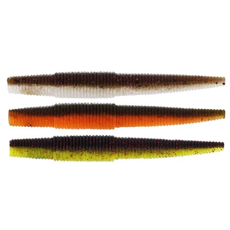 Ned Worm 7cm 3g Dark Water Mix 7pcs
