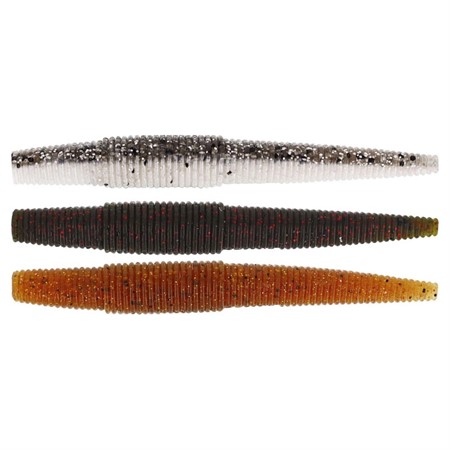 Ned Worm 7cm 3g Clear Water Mix 7pcs