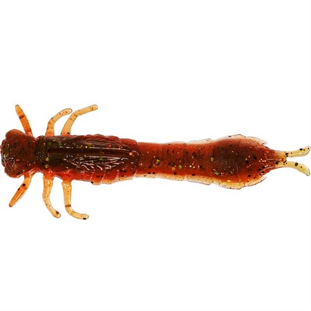 ODONATA NED CREATUREBAIT 6.5CM 2G MOTOROIL MOSS 4PCS