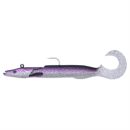 SANDY ANDY CURLTAIL JIG 150G 23CM RAINBOW #9/0 1+2PCS