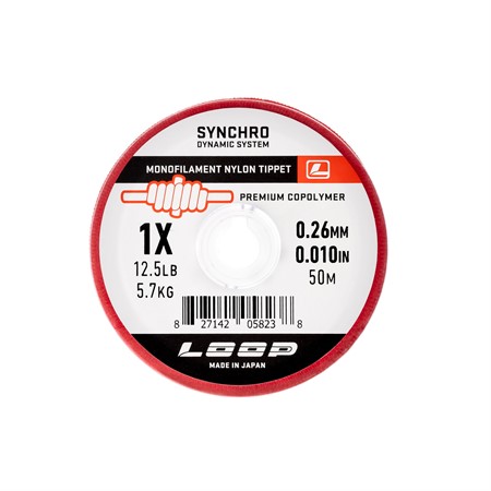 Synchro Monofilament Tippet - 1X 0,260 mm