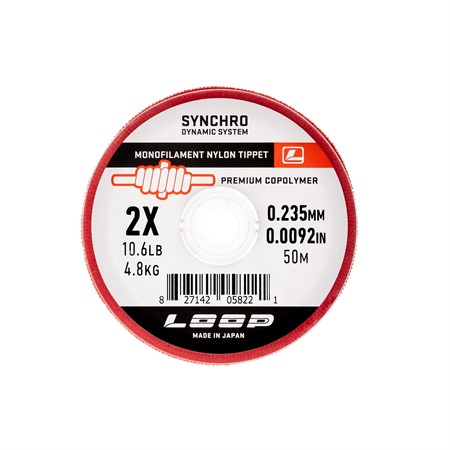 Synchro Monofilament Tippet - 2X 0,235 mm