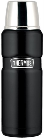Ståltermos King 1,2 l Matt svart