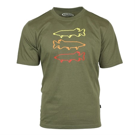 PIKE T-shirt, olive - XL