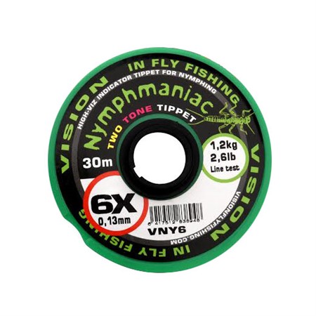 NYMPHMANIAC TWO TONE tippet 5X