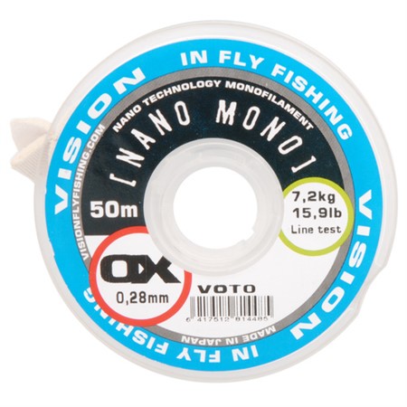 NANO MONO 50m tippet 0X