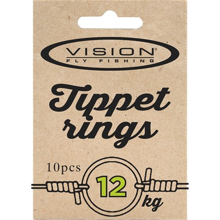 TIPPET RINGS, Small 12kg. test