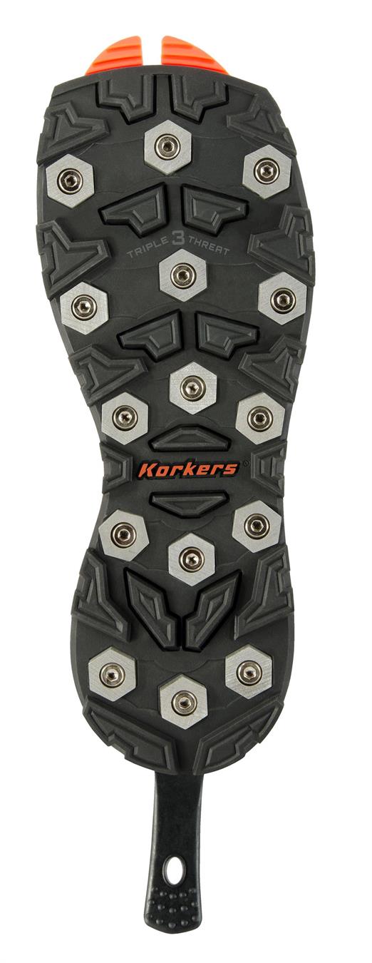 Semelles De Rechange Korkers Omnitrax Kling-On - Cloutées